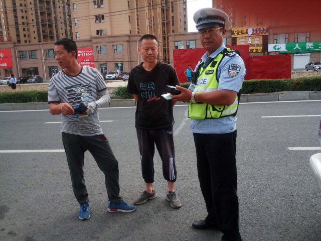 长春交警，罚款要让他明白